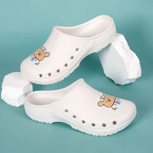 Модные противоскользящие медицинские сабо из ЭВА для медсестер, врачей, хирургическая обувь, женские сверхлегкие Сабо без бретелек - Product Image 3