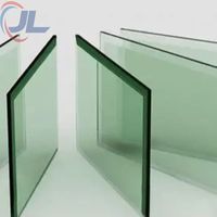Verre trempé de 10 mm avec certification d'impact résistant, taille personnalisée
