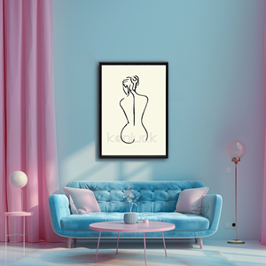 <strong>Minimalist</strong> Silhouette <strong>Art</strong> <strong>Print</strong> on <strong>Canvas</strong> Painting <strong>Art</strong> Hot Selling - Product Image 3