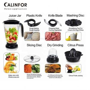 Oem ODM nhà sản xuất tốt nhất Mini Home sử dụng di động trái cây máy ép trái cây Mixer điện thương mại xử lý thực phẩm - Product Image 6