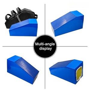 Batería de Litio Triangular Personalizada de 80A 100A BMS 48V 52V 60V 72V 20Ah 28Ah 30Ah 40Ah con Cargador de 5A para Bicicleta Eléctrica - Product Image 3