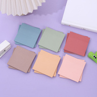 Bloc-notes empilable créatif à trois couches en gros, avec couleur et logo personnalisés, style moderne, portable, 90 feuilles pour étudiants