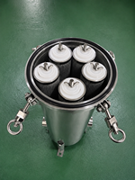 Cartucho de Filtro Plegado de Acero Inoxidable Industrial, Filtro de Seguridad para Filtración de Aguas Residuales de Pintura por Electroforesis