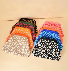 Bolsa Clutch de Luxo com Estampa de Leopardo e Blocos de Cor, Grande Capacidade, Versátil, Bolsa de Maquiagem para Mulheres - Product Image 2