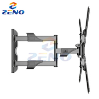Soporte de TV LCD ZENO P41, Soportes para Pantallas de 32-58 Pulgadas, Soporte de Pared para TV LED, Soporte VESA, Soporte de Pared para TV con Movimiento Completo
