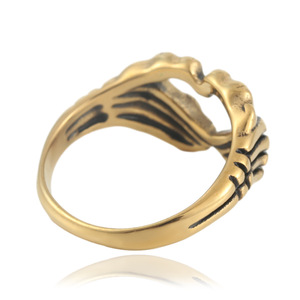 Anillo de mano de esqueleto para hombre, estilo punk, de acero inoxidable, joyería de moda, regalo 24032 - Product Image 2