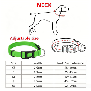 Electronic <b>Pet</b> LED Dog <b>Collar</b> Adjustable Flash Recharge <b>Pet</b> <b>Collars</b> Reflective LED <b>Collars</b> for Dogs Night Anti-Lost Dog Products - Product Image 3