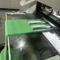 Machine à plisser le ruban adhésif entièrement automatique à grande vitesse pour ligne de production de médias filtrants