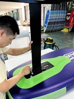 Planche de surf gonflable en foil double couche en PVC tissé 145L, modèle 2026, dernière conception, vente en gros