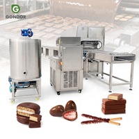 Machine à Enrober et Tempérer Automatique pour Barres de Chocolat, Crème et Noix 8L – Idéale pour Chocolat, Cacahuètes et Glaces