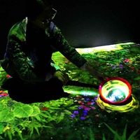 Gooest Virtual Beach Interactive 3D Projector Sandbox Holograma Floor Gaming SoftPlay Equipment with PVC for Public Use and Kids