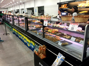 Vitrine réfrigérée de supermarché haut de gamme avec verre incurvé pour <span class=keywords><strong>boucherie</strong></span>, viande fraîche et charcuterie - Product Image 5