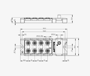 Balluff BNI00AJ IO-Link 1.1 IP67 เซ็นเซอร์/ฮับแอคชูเอเตอร์ 8 อินพุตแบบอะนาล็อก ข้อมูลเอาต์พุตความละเอียดสูง ไม่ต้องใช้แหล่งจ่ายไฟแยกต่างหาก - Product Image 6