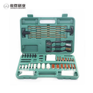 Sikat kawat multifungsi sikat lubang perunggu fosfor bersih baja tangan sikat pembersih pistol alat pembersih taktis - Product Image 2