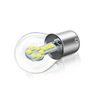 Feu Stop Clignotant <span class=keywords><strong>LED</strong></span> Voiture 1156 3030 18SMD Haute Luminosité Feu de Recul <span class=keywords><strong>12V</strong></span> OLIVER Compatible Verre Haute Température - Product Image 3
