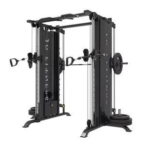 Commercial Multi Gym Machine Multi Functional Gym Fitness Equipment Cable Crossover Smith Machine
