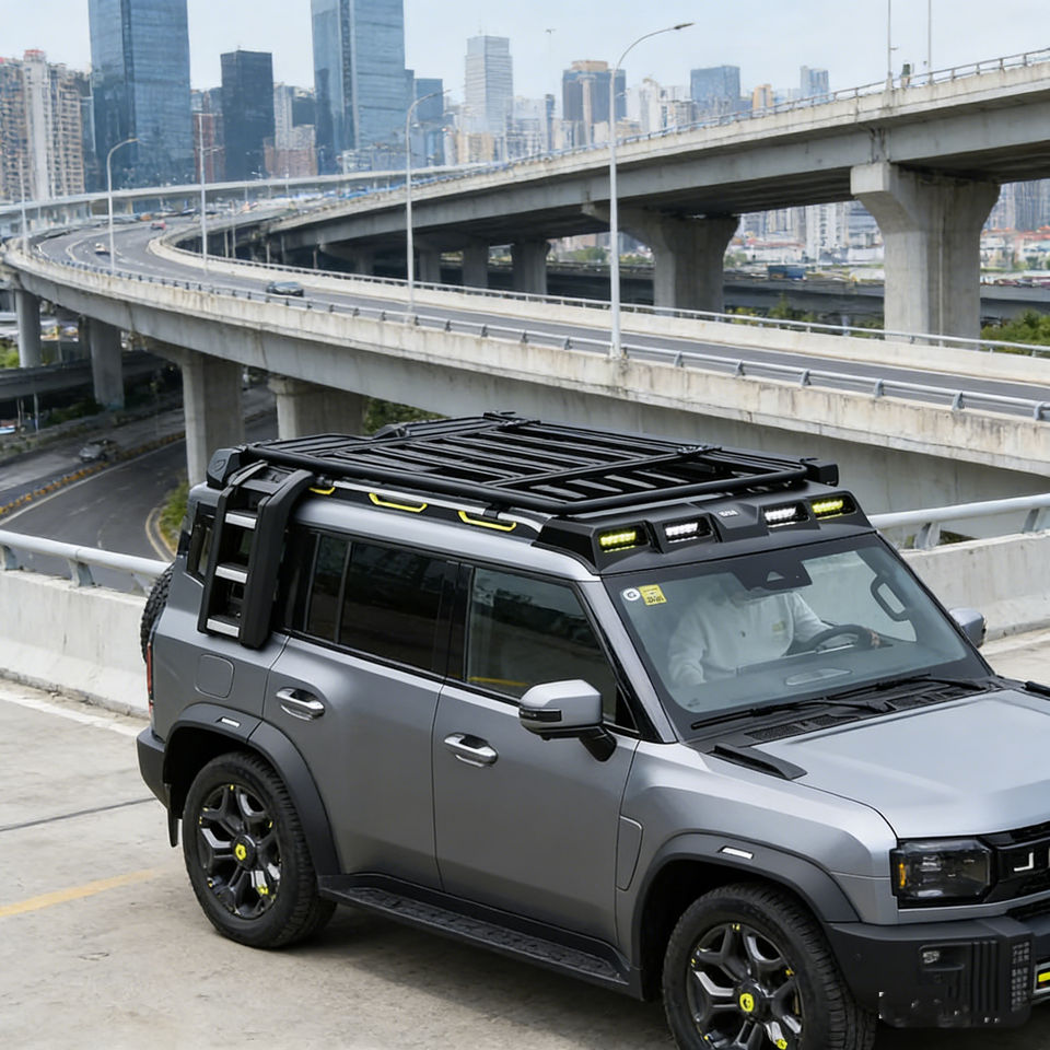 Platform Modification Haval 2025 2026 Roof Luggage Rack Aluminum Alloy Off-Road Platform ...