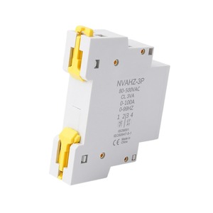 Dispositivo de medidor de voltaje de corriente <span class=keywords><strong>Hertz</strong></span> Estabilizador de salida AC 80-500V 100A Hz Medidor de energía montado en riel DIN Pantalla digital - Product Image 5