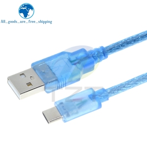 Câble USB de 30cm pour Uno R3/Nano/<span class=keywords><strong>MEGA</strong></span>/Leonardo/<span class=keywords><strong>Pro</strong></span> Micro/DUE Blue Câble USB de type A de haute qualité pour <span class=keywords><strong>Arduino</strong></span> - Product Image 6