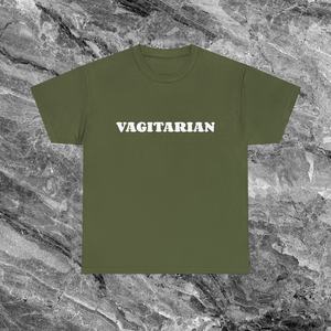 T-Shirt Vagitarian Unisex per Adulti, Manica Corta, Collo Rotondo, Stampa Serigrafica, Abbigliamento Promozionale - Product Image 2