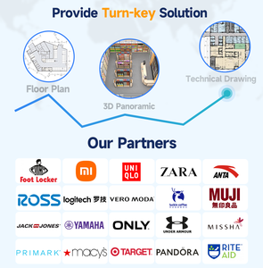 Exhibidores de Frutas y Verduras de Alta Calidad Kainice, Diseño de Estructura de Acero, Nuevo Diseño, Estantes de Supermercado, Exhibidores de Madera para Frutas - Product Image 2