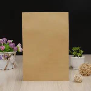 Miễn Phí Mẫu Bên Trong Nhôm Lá Nâu Kraft Giấy Phong Bì Phẳng Hàng Hóa Nhiệt Con Dấu Chân Không Mở Top Túi - Product Image 5