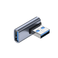 Adaptateur USB C à 180 degrés, type C, USB C OTG vers USB, convertisseur en forme de U, connecteur USB-C 3.0 pour ordinateur, téléphone, tablette