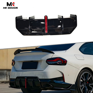 Material PP estilo VTEN difusor trasero parachoques labio con luz LED para BMW 2 Series G42 2022 + Kit de carrocería parachoques trasero labio piezas de automóvil - Product Image 1
