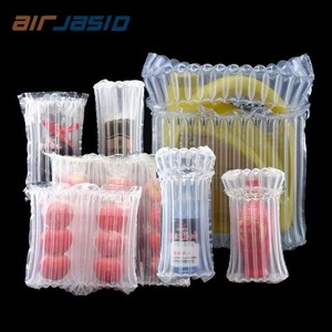 Beschermfolie Schokbestendigheid Transportbeschermer Hdpe Materiaal Bubble Kussen Wrap Wijnfles Luchtkolom Tas Opblaasbaar - Product Image 1