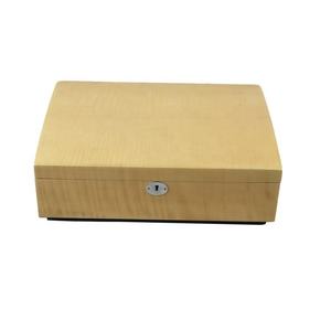 DS High Glossy Lacquered Handmade American Style Wooden Rectangle Cigar Humidor Cabinet with <b>Super</b> Capacity Model DSC-1014 - Product Image 1