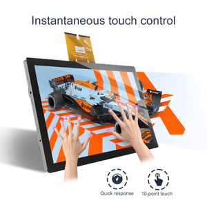 <span class=keywords><strong>27</strong></span> inç 18,5 inç Dokunmatik Ekran Modülü G+G Kaplama Camı USB I2C Kapasitif Açık Çerçeve Yüksek Parlaklık Endüstriyel Monitör - Product Image 2