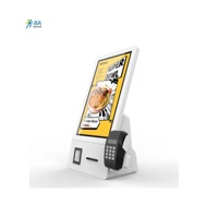 Kiosque de paiement de commande en libre service de 27 "Kiosque de commande en libre service Petit kiosque de restauration rapide compact