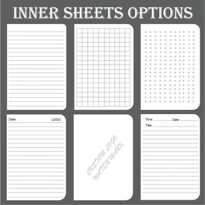 Cuaderno/Diario Personalizado de Tapa Dura en Cuero PU A5/A6 para Estudiantes, Material Escolar, Cuaderno Promocional Premium con Logotipo - Product Image 3