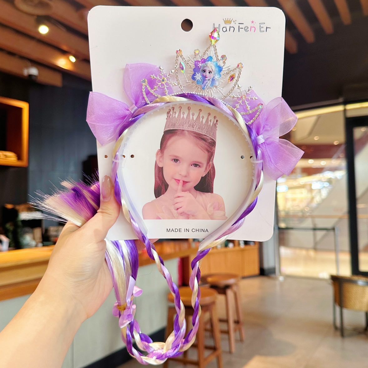 Corona viola Elsa