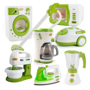 HY Play every home juguete simulación pequeños electrodomésticos aspiradora multifuncional máquina de pan de café puestos de venta