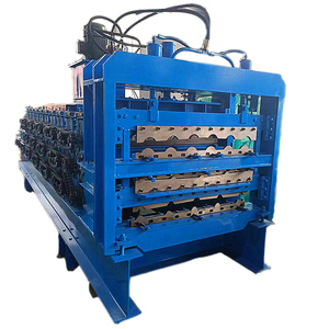 IBR-Dachblech-Rollformmaschine PPGI-Blechherstellungsmaschine FLIESENPROFILIERMASCHINE - Product Image 3
