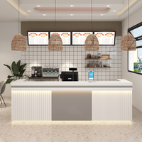 Conception de kiosque à café sur mesure, comptoir de bar à café, mobilier de café, comptoir de bar rose, comptoirs de café rose