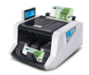 เครื่องนับธนบัตรคุณภาพสูง <span class=keywords><strong>Goro</strong></span> รุ่น GR168 พร้อมหน้าจอ LCD ตรวจจับ UV/MG สีดำ+ขาว น้ำหนัก 5.71 กก. - Product Image 4