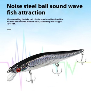 22g di <span class=keywords><strong>pesca</strong></span> per branzini lunga 14cm esca dura <span class=keywords><strong>con</strong></span> cuscinetti a sfera incorporati per carpe da <span class=keywords><strong>pesca</strong></span> - Product Image 4