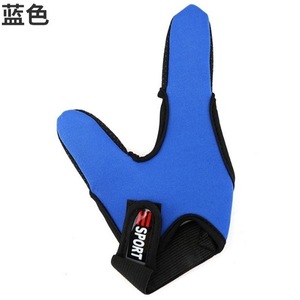 Gants de pêche sportive à deux doigts, noirs, respirants, résistants à l'usure, pour une utilisation en extérieur, unisexe, taille M - Product Image 3