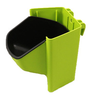 Jardinière murale verticale tendance, chaque pot a 1 poche, kit de jardinage vertical en résine, pot de fleurs suspendu empilable pour toutes les saisons