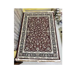 พรมผ้าไหมเนื้อนุ่มหรูหราความหนาแน่นสูงทำด้วยมือของตกแต่งบ้านผ้าหนาไม่ลื่นคลุมพื้นสำหรับส่งออก - Product Image 1