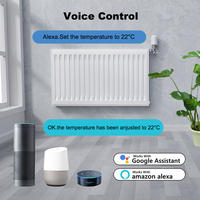 Válvula Actuadora de Termostato Inteligente WiFi Tuya OEM para Control de Temperatura en Calefacción de Agua Doméstica