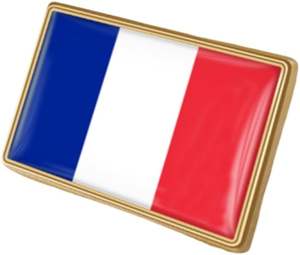 Broche en émail à motif du drapeau haïtien <span class=keywords><strong>pour</strong></span> adultes et adolescents, occasions festives, événements sportifs, souvenir, cadeau - Product Image 4