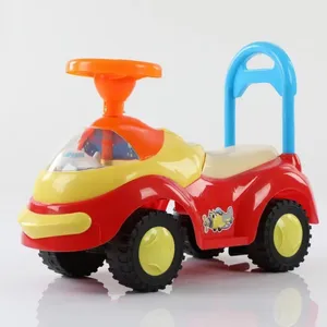 Hot selling plastic swing cars for baby/ cheap price easy children ride on toy car ride for kids