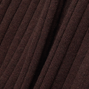 Nhà sản xuất hàng dệt kim may đo đầm <span class=keywords><strong>maxi</strong></span> màu nâu mùa thu đông thanh lịch, thường ngày, đầm dài kiểu vestido, áo len đầm nữ - Product Image 4