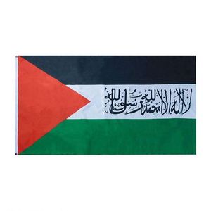 Country All Countries Polyester Outdoor Sublimation 3X5Ft National <b>Flags</b> Shahada <b>Flag</b> - Product Image 1