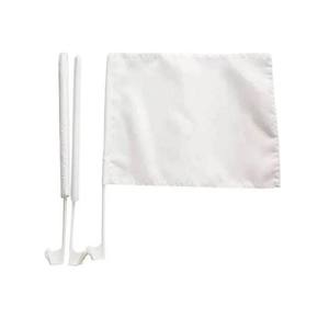 Custom Logo Blank Sublimation <b>Car</b> Window Flag with Pole for <b>Decoration</b> - Product Image 3
