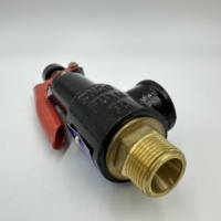 Soupape de sécurité pour compresseurs d'air sous pression industriels Ressort avec clé Raccords de sécurité