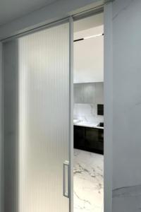 Changhong personalizzabile vetro ondulato temperato vetro scanalato camera da letto industriale ospedale scala <span class=keywords><strong>ingresso</strong></span> bagno - Product Image 4